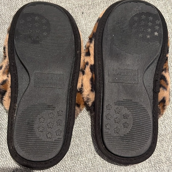 Cheetah print snugleaves slippers - Picture 2 of 4